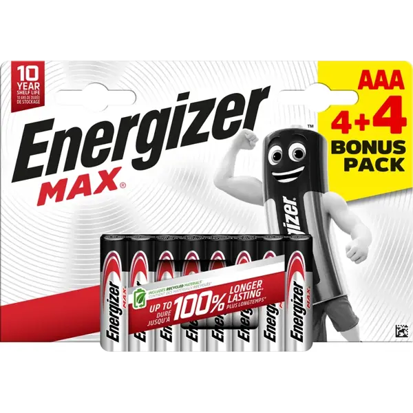 Батарейка ENERGIZER LR06 АА Max 8BL від батарейки.com.ua