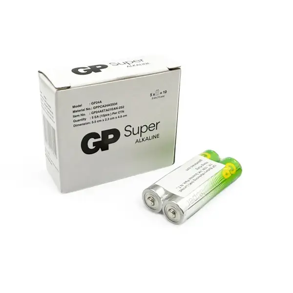 Батарейка GP LR03 AAA Super 2shrink  від батарейки.com.ua
