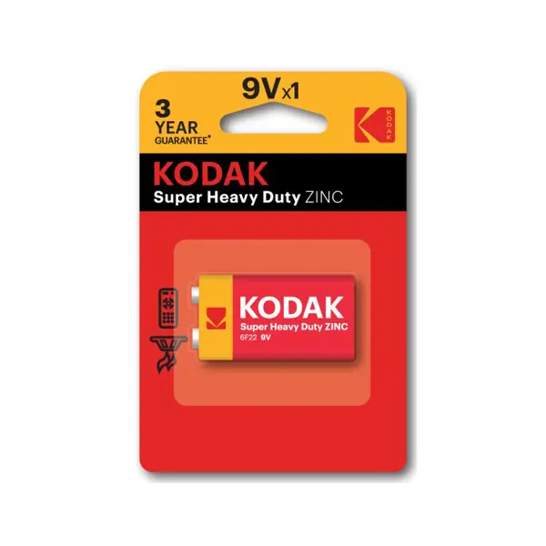 Батарейка KODAK LongLife 6F22 1bl від батарейки.com.ua