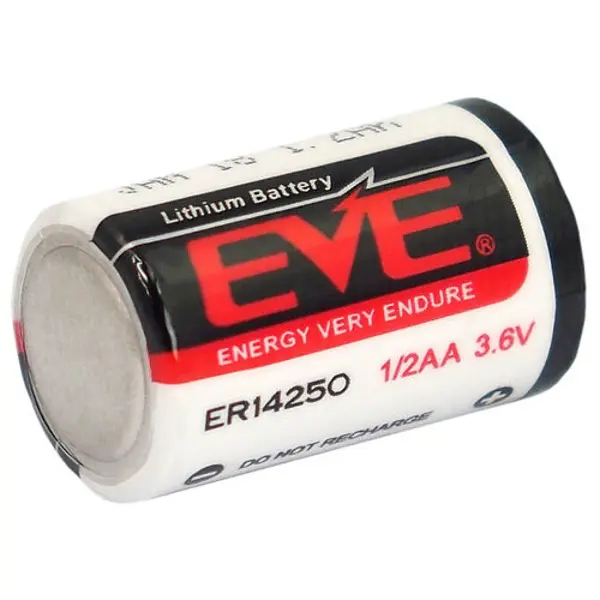 Батарейка літієва EVE ER14250 3,6v 1/2AA 1,0Ah від батарейки.com.ua