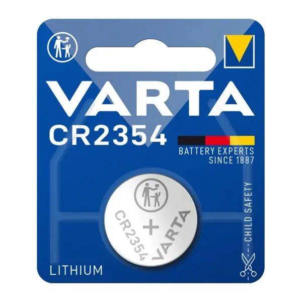 Батарейка літієва VARTA Lithium 6354 CR2354 3V 1BL (для контенту додатково вкажи ємність, додай посилання /kharakterystyky-ta-atrybuty-tovariv/typy-batareyok/litijevi-batareyky на інші літієві батарейк ) від батарейки.com.ua