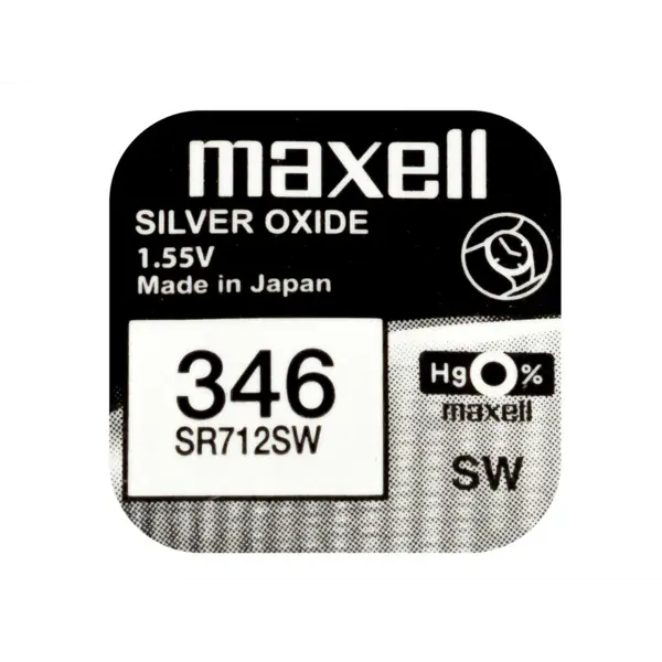 Батарейка в годинник MAXELL SR712SW B1 (346) 1х10 від батарейки.com.ua