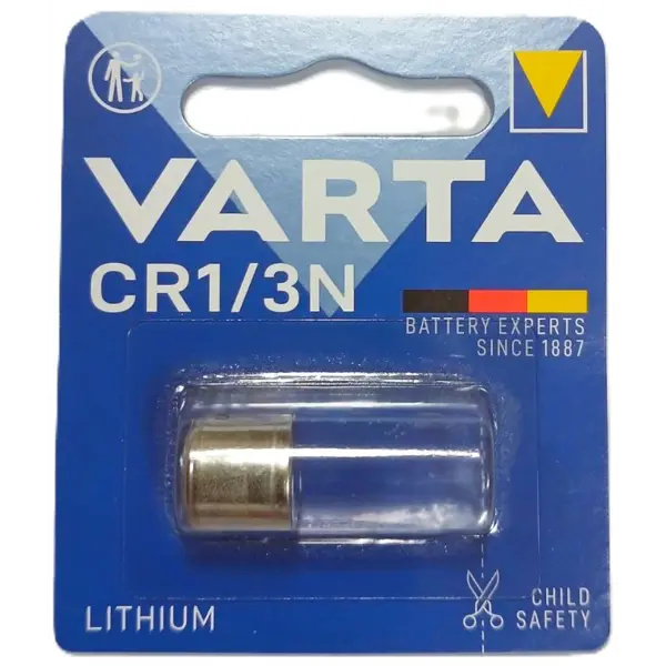 Батарейка VARTA Lithium 6131 (CR1/3N) для Вебасто - батарейки.com.ua