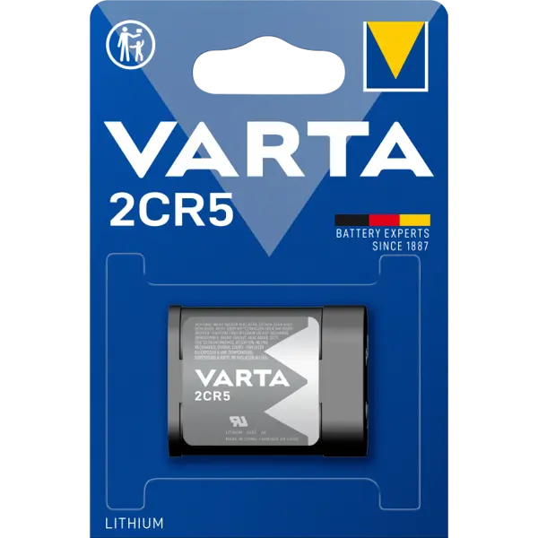 Батарейка VARTA Lithium 6203 (2CR5) для змішувачів від батарейки.com.ua