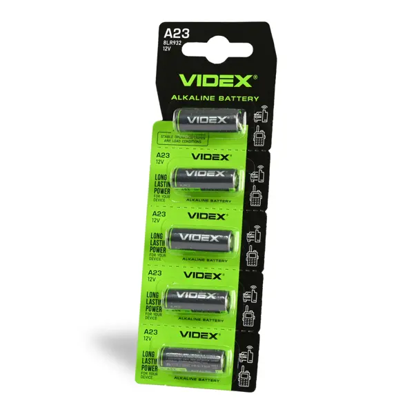Батарейка Videx A 23 /5BL на батарейки.com.ua