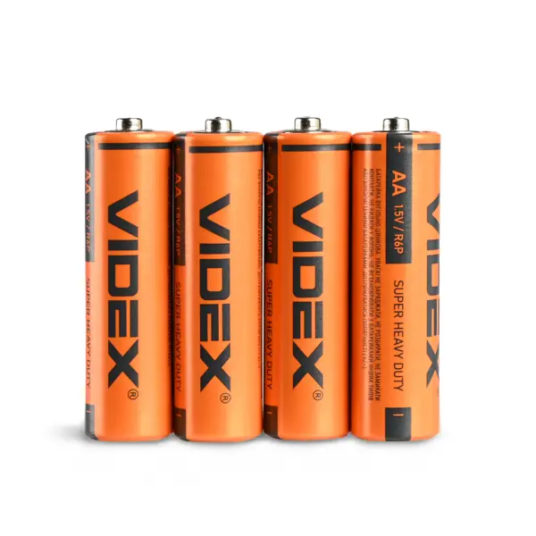Батарейка Videx R6 4sh 60уп. від батарейки.com.ua