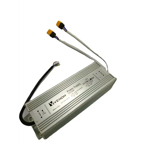 Блок живлення Venom VWS-100-12 100Вт IP66 out 12V 8A,  2 виводи XT60, для зарядних SkyRc, ToolKit від батарейки.com.ua