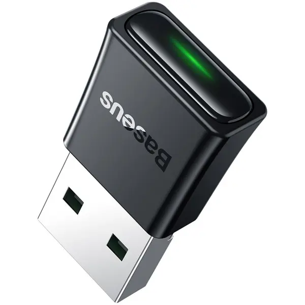 Bluetooth адаптер USB Baseus BA07 Wireless Adapter чорний ZJBA010001 від батарейки.com.ua