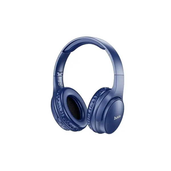 Bluetooth Навушники Hoco W40 BTV5.3, TF, AUX, type-C, Сині (Технічні характеристики Специфікація бездротової мережі: Bluetooth V5.3 JL AC6925F; Підтримка протоколів: A2DP, AVRCP, HSP, HFP; Зарядна напруга: DC 5V. Час зарядки: близько 2 годин; Час дзвінків/музики: до 7 годин. Час у режимі очікування: 120 годин; Розмір: 182*170*76мм, вага 143г; Ємність акумулятора навушників: 200mAh; Частотний діапазон: 20-20000Hz; Чутливість: 98dB; Опір навушників: 32Ω;, Додаткова інформація Ємність акумулятора навушника	 200mAh  Версія Bluetooth	 V5.3  Час роботи	 7 годин  Час повної зарядки кейсу	 ~2 години   Робочий діапазон	 До 10 м.  Наявність мікрофону	 З мікрофоном від батарейки.com.ua