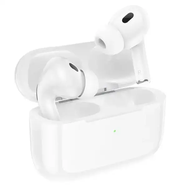bluetooth навушники TWS  HOCO EW51 True ws ANC noise reduction BT headset White від батарейки.com.ua