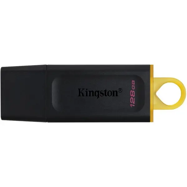 флешка KINGSTON DataTraveler Exodia 128 GB USB 3.2 Black+Yellow від батарейки.com.ua