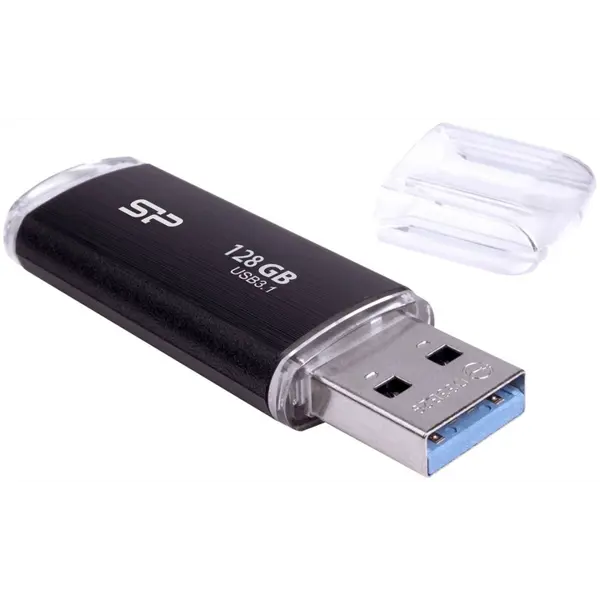 флешка SILICON POWER BLAZE B02 128GB USB 3.0 чорний від батарейки.com.ua