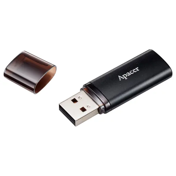 Флешка APACER АН25B 128GB USB3.1 Black від батарейки.com.ua