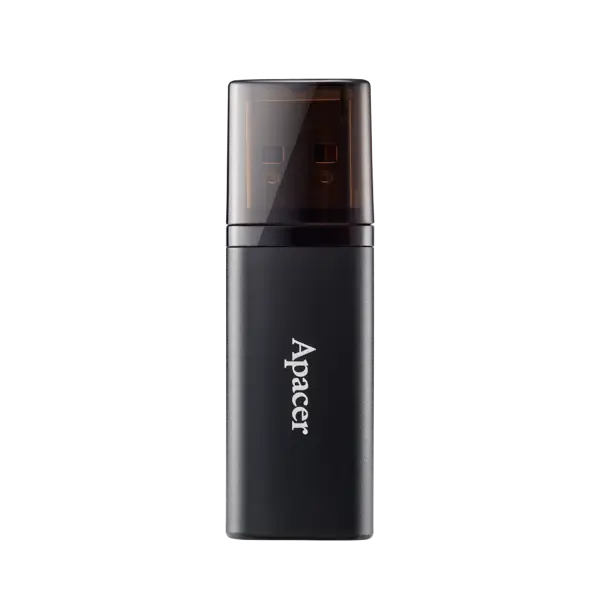Флешка APACER АН25B 64GB USB3.1 Black від батарейки.com.ua