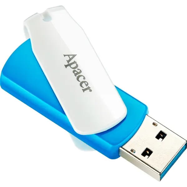 флешка APACER АН357 128GB USB3.1 blue від батарейки.com.ua