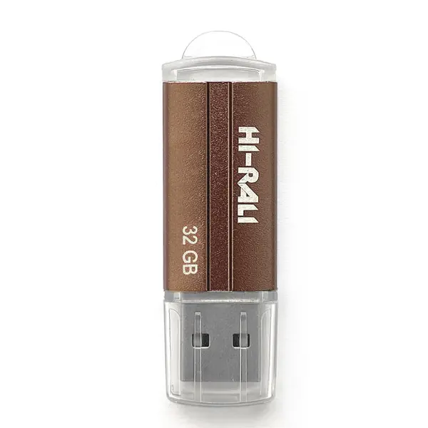 флешка Hi-Rali 32GB Corsair бронза від батарейки.com.ua