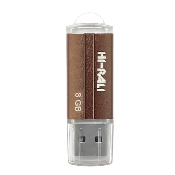 флешка Hi-Rali 8GB Corsair бронза від батарейки.com.ua