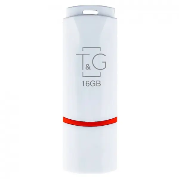 флешка T&G 011 16GB Classic білий від батарейки.com.ua
