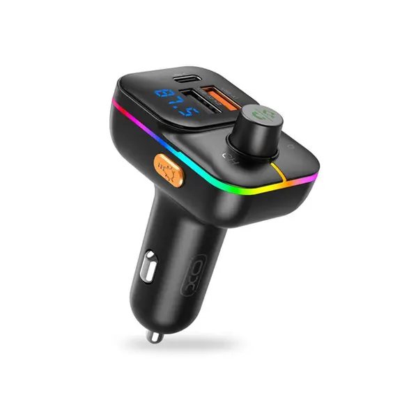 FM-модулятор XO BCC09 Smart Bluetooth MP3 TF PD 25W Чорний ( Характеристика  Виробник: XO Гарантія: 6 місяців Кабель у комплекті: Ні Кількість портів: 2 Потужність: 25Вт Сила струму: 3.1А Тип зарядного пристрою: Автомобільний Тип швидкої зарядки: Fast Charge; Quick Charge 3.0 Тип роз'єму: USB Type-A; USB Type-C; Карта пам'яті Колір: Чорний) від батарейки.com.ua