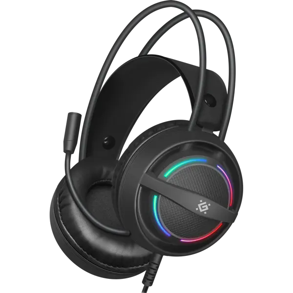 Гарнітура ігрова DEFENDER Dexter RGB  від батарейки.com.ua
