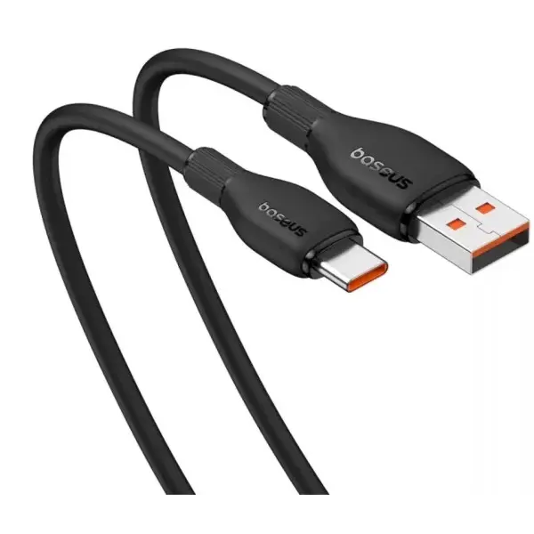 Кабель Baseus USB to Type-C Pudding Series PD100W 2m Black P10355703111-01  від батарейки.com.ua