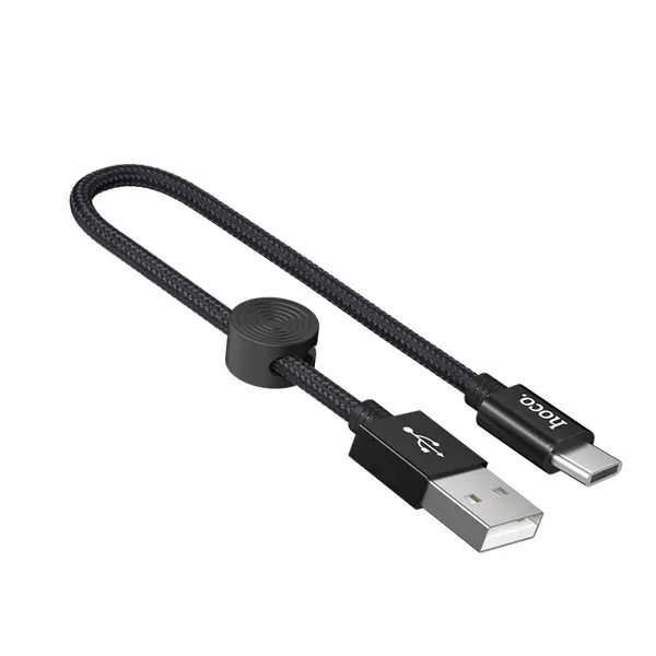 Кабель HOCO X35 Premium USB to Type-C 0,25м Black від батарейки.com.ua