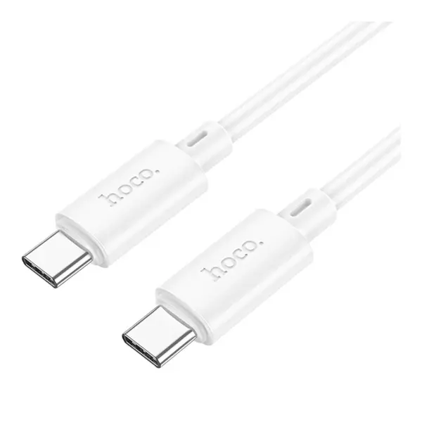Кабель Power Delivery HOCO X88 Type-C PD60W 2м білий від батарейки.com.ua
