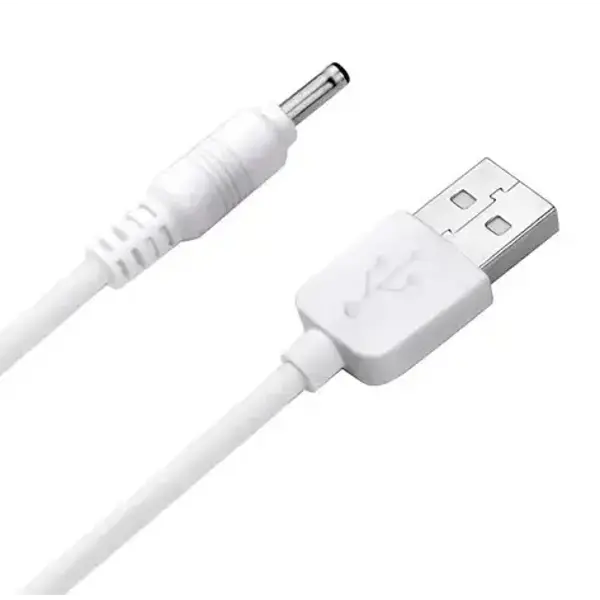 Кабель живлення Power USB на 3,5/1,35 (Nokia) 1м білий від батарейки.com.ua
