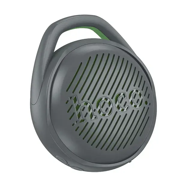 Колонка bluetooth HOCO HC24 Type-C, TF, USB, TWS Сірий від батарейки.com.ua