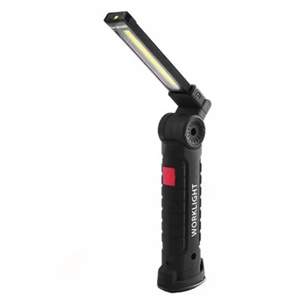 Ліхтар кемпінг Worklight COB, кабель micro USB, магніт, гачок від батарейки.com.ua