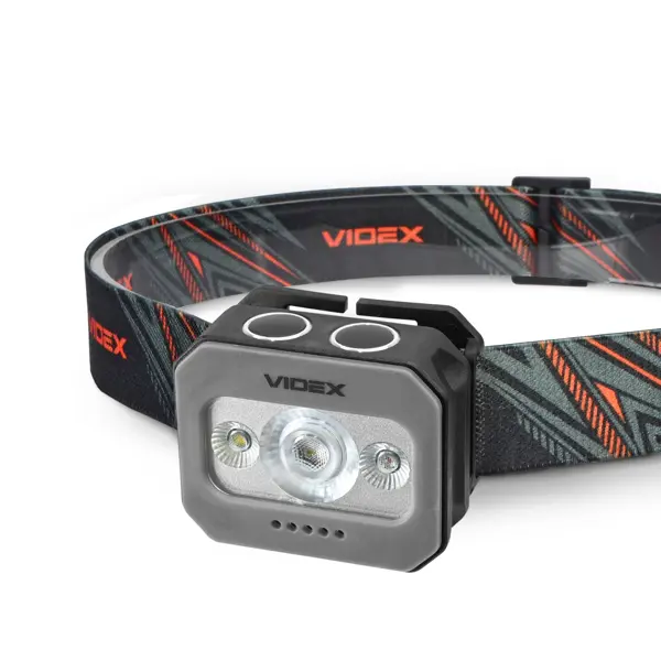 Ліхтар налобний VIDEX VLF-H086 400Lm 5000K від батарейки.com.ua