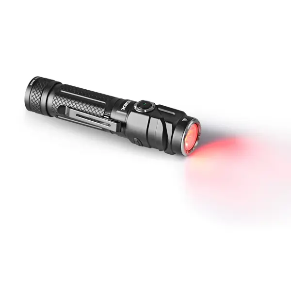 Ліхтар ручний VIDEX VLF-A232R 1000Lm, 140метрів, Li-ion 18650, type-c, IP66 режим червоне світло від батарейки.com.ua