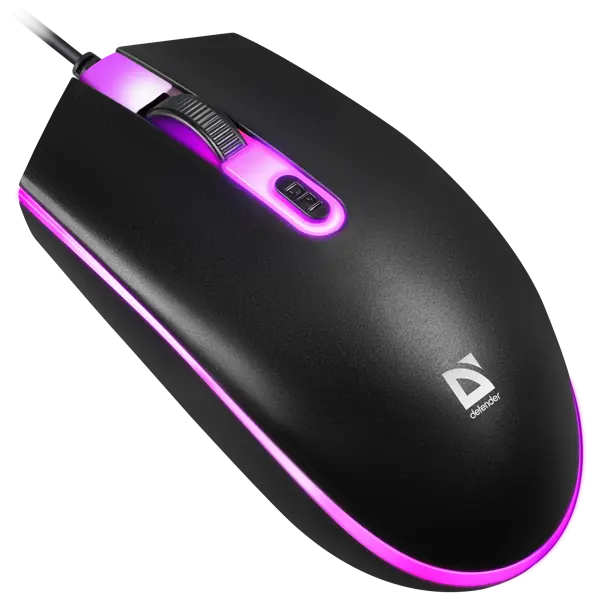 Миша DEFENDER Dot MB-986 4D, 1000/1600dpi, RGB підсвітк від батарейки.com.ua