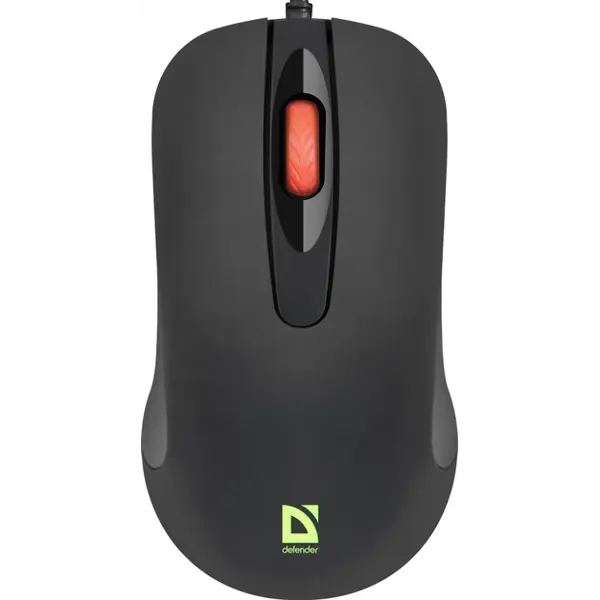 Миша DEFENDER Ultra Classic MB-280 3кнопки,1000dpi, чорна  від батарейки.com.ua