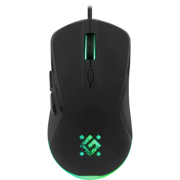 Миша ігрова DEFENDER Arga GM-049 чорна від батарейки.com.ua