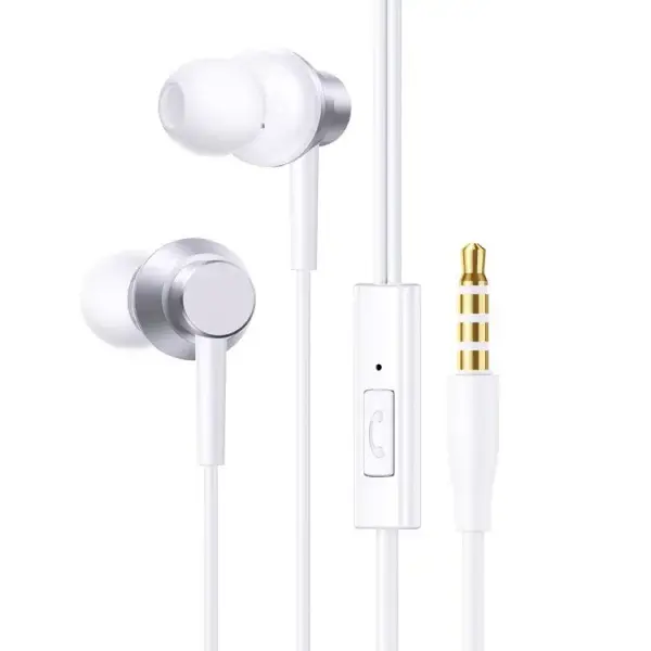 Навушники Baseus Encok HZ11 A00164200213-Z1 White (ЦветБелыйАкустическое оформлениеОткрытыеАртикулA00164200213-Z1ВидНаушникиГарантия3 месяцаДлина шнура, м1.2Импеданс, Ом32Интерфейс подключения3.5 мм (mini-Jack)КабельВстроенный в корпус наушниковКоличество грузовых мест1Количество единиц для пересчета1Количество микрофонов1Материал амбушюрСиликонМикрофонВстроенныйНазначениеДля компьютера,Для телефона,Для SkypeНаправленность микрофонаВсенаправленныйОсобенностиAndroid-совместимость,Apple-совместимостьСтрана регистрации брендаКитайСтрана-производитель товараКитайТип кабеляКруглыйТип крепленияБез крепленияТип микрофонаДинамическийТип наушниковВакуумныеТип подключенияПроводныеФорма штекераПрямойФункции и возможностиФункция ответа на звонок,Регулятор громкости) від батарейки.com.ua