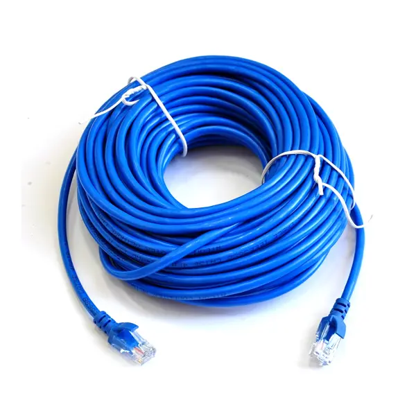 патчкорд ATCOM UTP, RJ45, Cat.5e patchcord molded, 20m, blue 9170