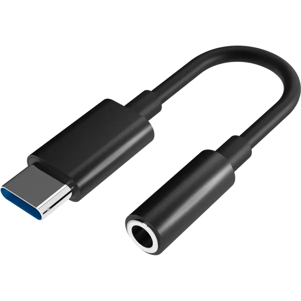 Перехідник Defender Type-C to AUX, 63011 чорний від батарейки.com.ua