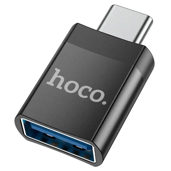 Перехідник OTG HOCO UA17 Type-C AF - USB 3.0 від батарейки.com.ua