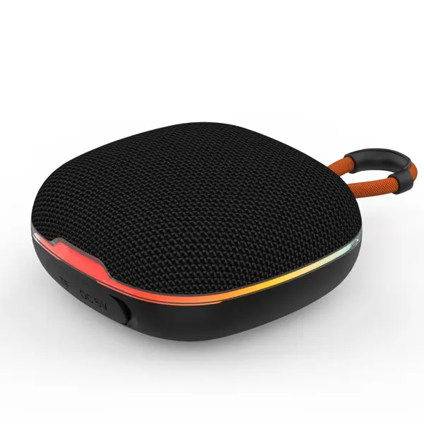 Портативна Bluetooth колонка TITANUM SPK2046BT 5W Micro SD, BT, RGB Black від батарейки.com.ua