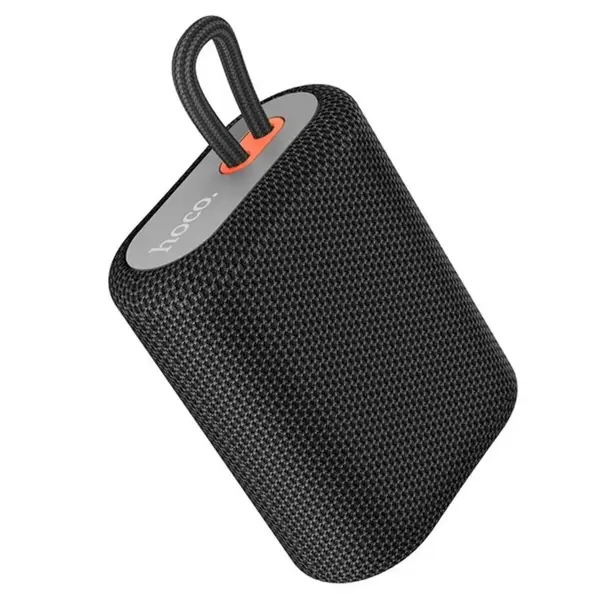 Портативна колонка HOCO BS47 Uno BT, FM, TF, TWS до 3х годин, чорна (BS47 Uno, wireless speaker, BT v5.0, with 1200mAh battery, for 3 hours of calls and music, support BT, FM, TF playback modes 1. Sizes: 114*93*51mm. Weight: 283g. 2. BT v5.0. Chip: Blue trum AB5365A. 3. Battery capacity: 1200mAh, charging for about 2.5 hours. 4. Talk / music time: 3 hours. 5. Speaker unit: 52mm * 1. Power: 5W * 1. 6. Support BT, FM, TF, TWS and other playback modes.) від батарейки.com.ua