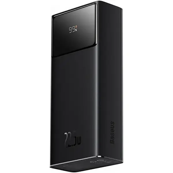 power bank Baseus PPXJ080001 20000mAh 22,5W Display black від батарейки.com.ua