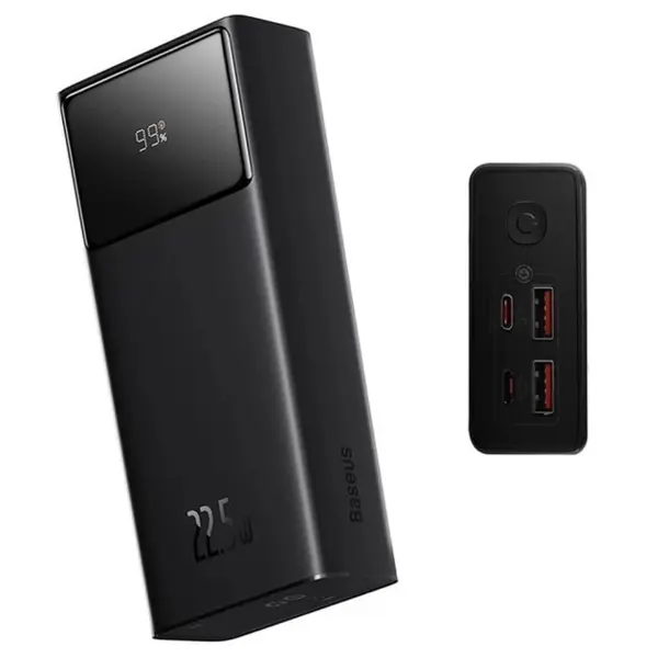 power bank Baseus Star-Lord Digital Display 20000mAh 2USB type-c PD20W чорний PPXJ080001  від батарейки.com.ua