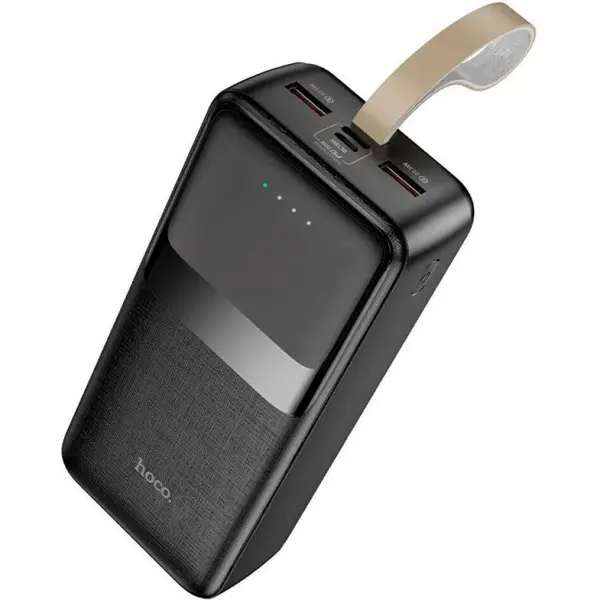 power bank Hoco DB107 Mercurius 30000mAh PD20W+QC3.0 22.5W чорний від батарейки.com.ua