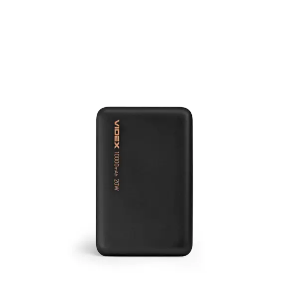 power bank VIDEX VPB-331 PD20W 10000mAh бездротовою зарядкою чорний від батарейки.com.ua