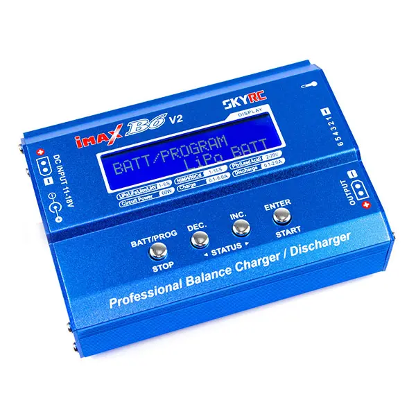 Розумне зарядне SkyRC IMAX B6 V2, LiPo LiHV LiFe Liion 1-6S, NiMh, Pb, 60W 6A, DJI Mavic/Inspire Battery від батарейки.com.ua