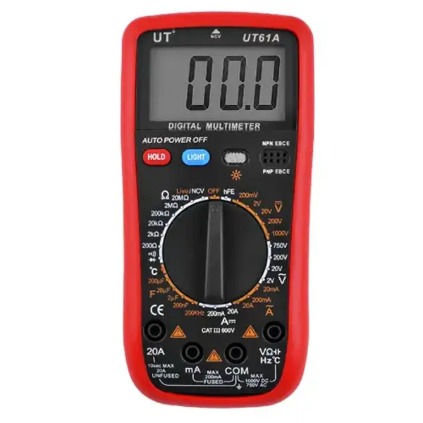 Тестер UT61A Digital Multimeter  + термопара від батарейки.com.ua
