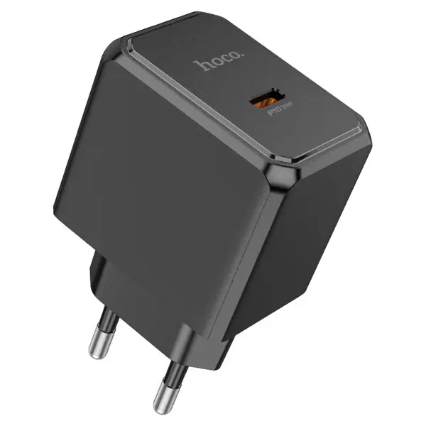 Зарядне HOCO CS13A PD20W 1Type-C чорне від батарейки.com.ua