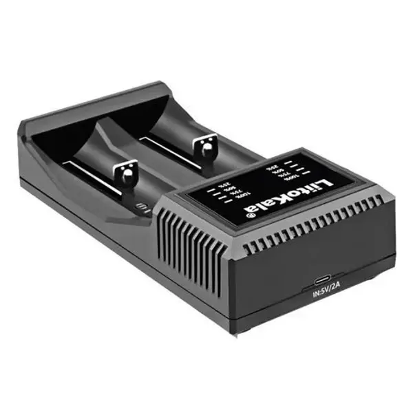 Зарядне Li-ion LiitoKala Lii-C2 1-2 елемента Type C Li-ion, NiMH від батарейки.com.ua