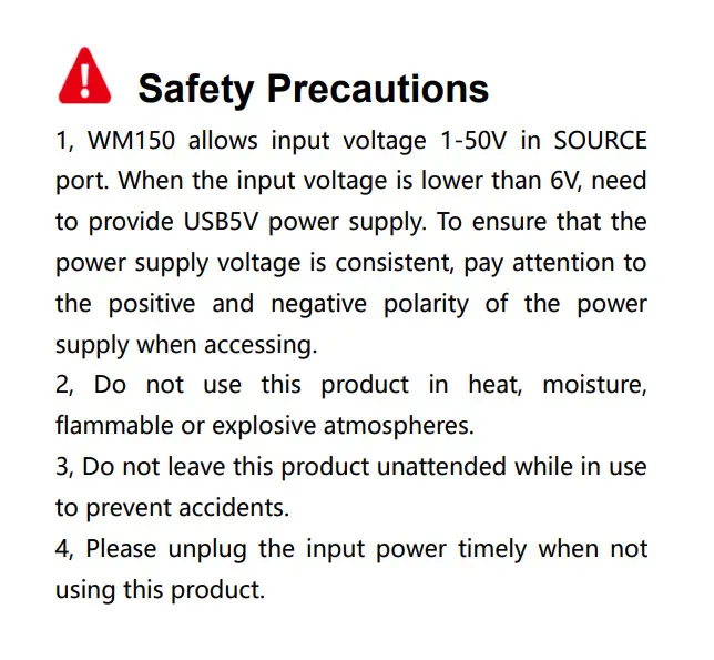вимірювач потужності ToolkitRC WM150 TK30600 1-50V до 150А, TFT LCD), зображення 6